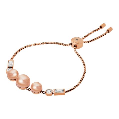 michael kors rose gold bracelet slider|Michael Kors gold bracelet sale.